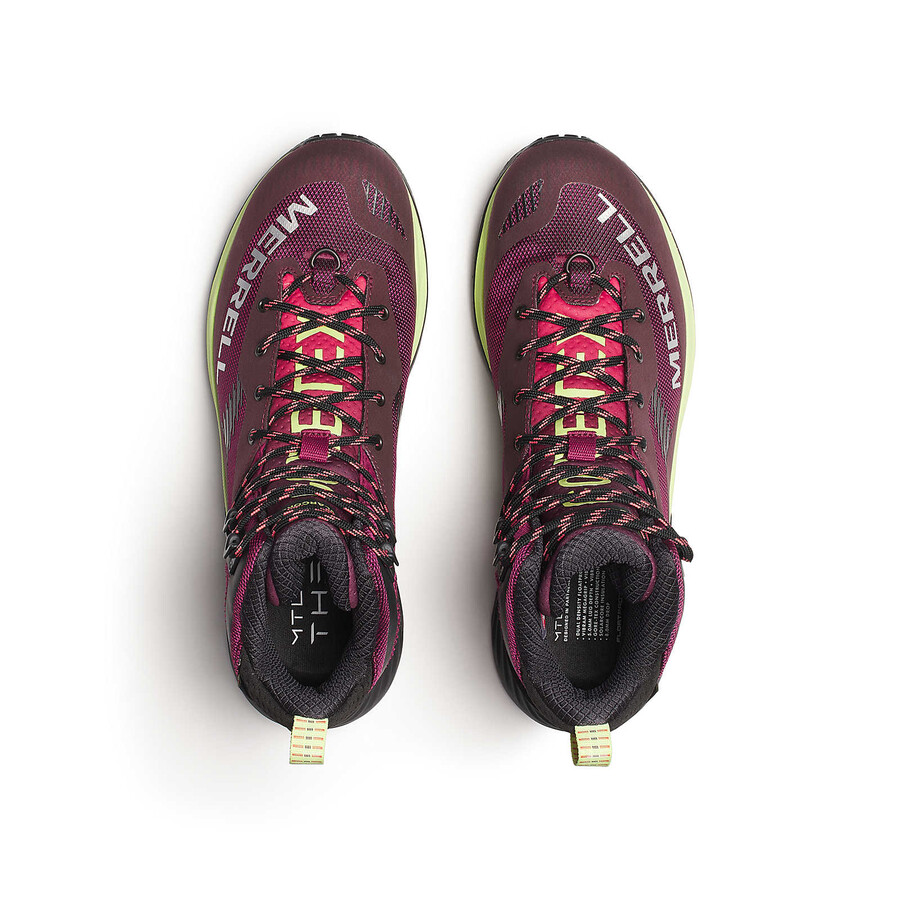 メンズ mtl サーモ ローグ 4 ミッド gore-tex ウィンターハイキングブーツ クリムゾン