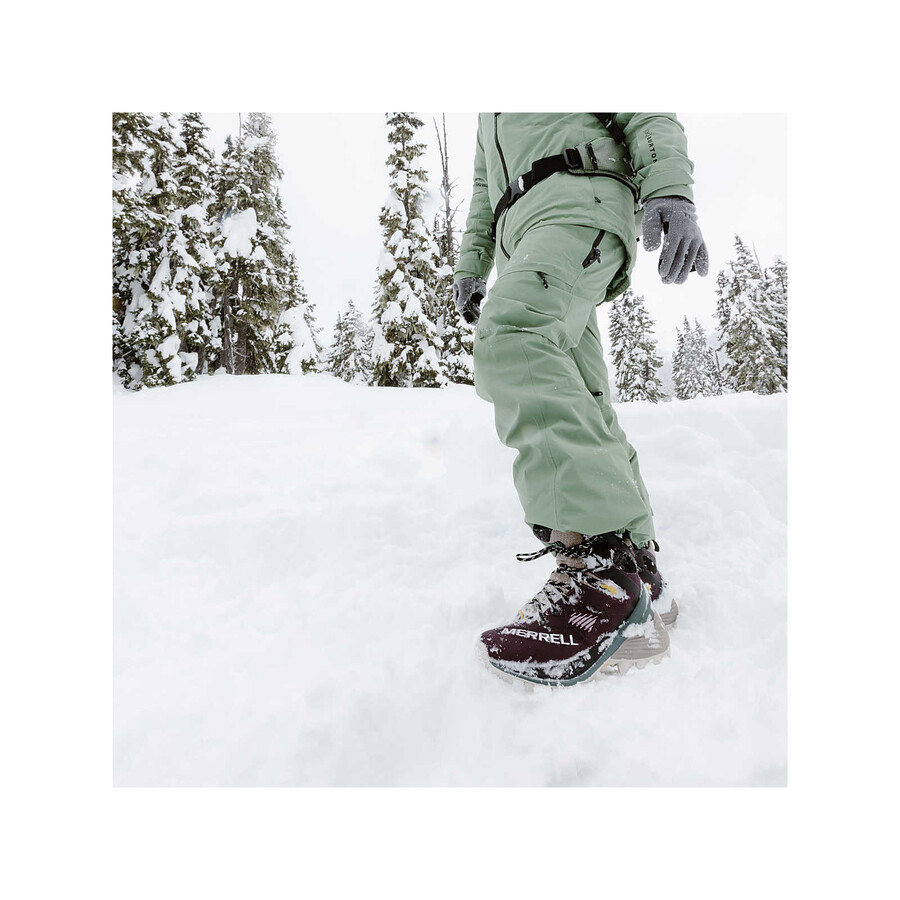 レディース mtl サーモ ローグ 4 ミッド gore-tex ウィンターハイキングブーツ クリムゾン