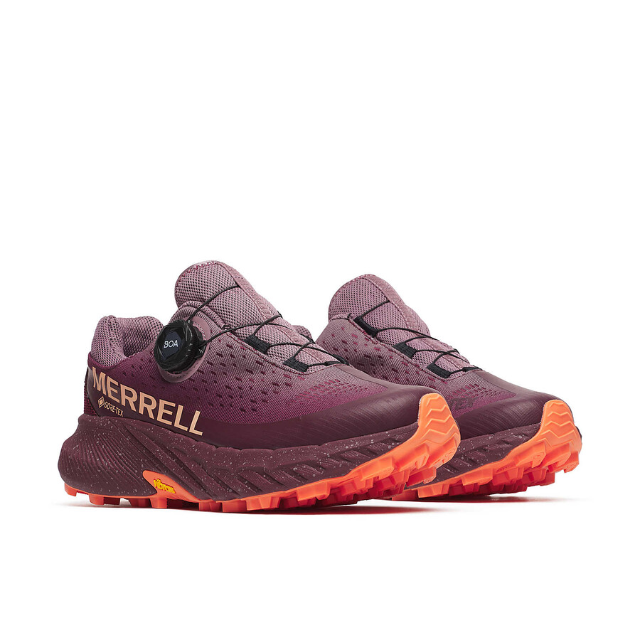 レディース アジリティ ピーク 5 boa gore-tex トレイルランニングシューズ ペールチェリー